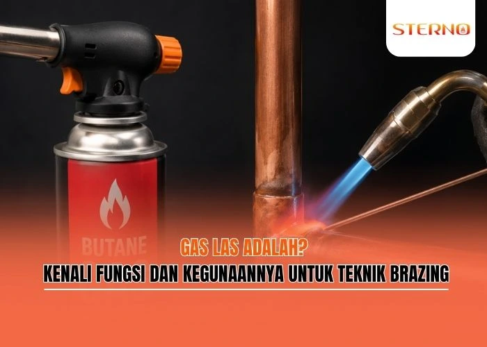 Gas las adalah Kenali fungsi dan kegunaannya untuk teknik brazing